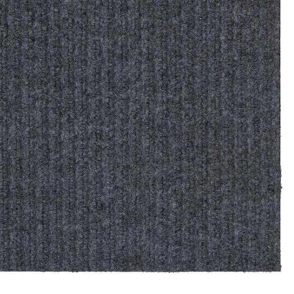 vidaXL Runner Rug Gray 80 x 200 cm Fabric