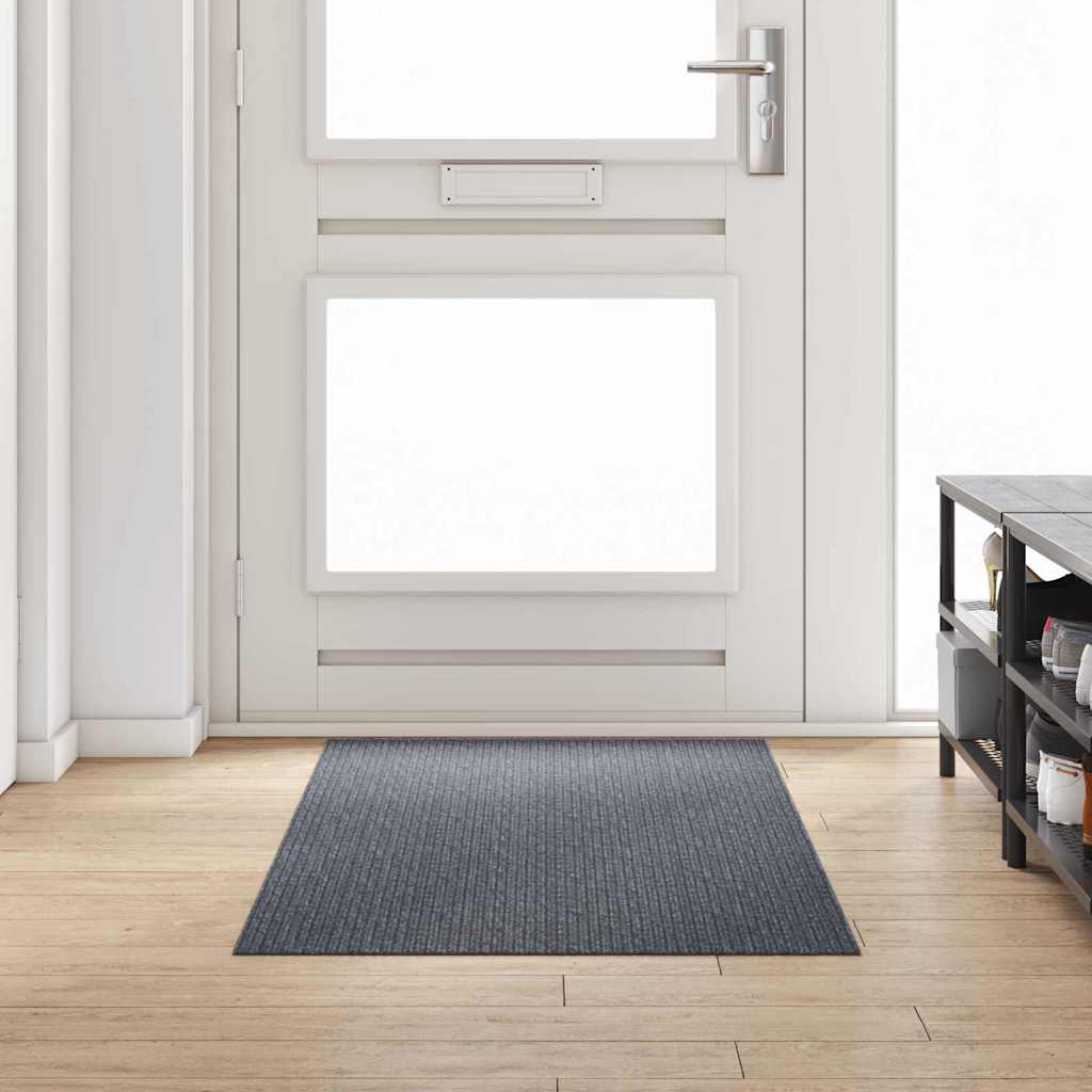 vidaXL Runner Rug Gray 80 x 200 cm Fabric
