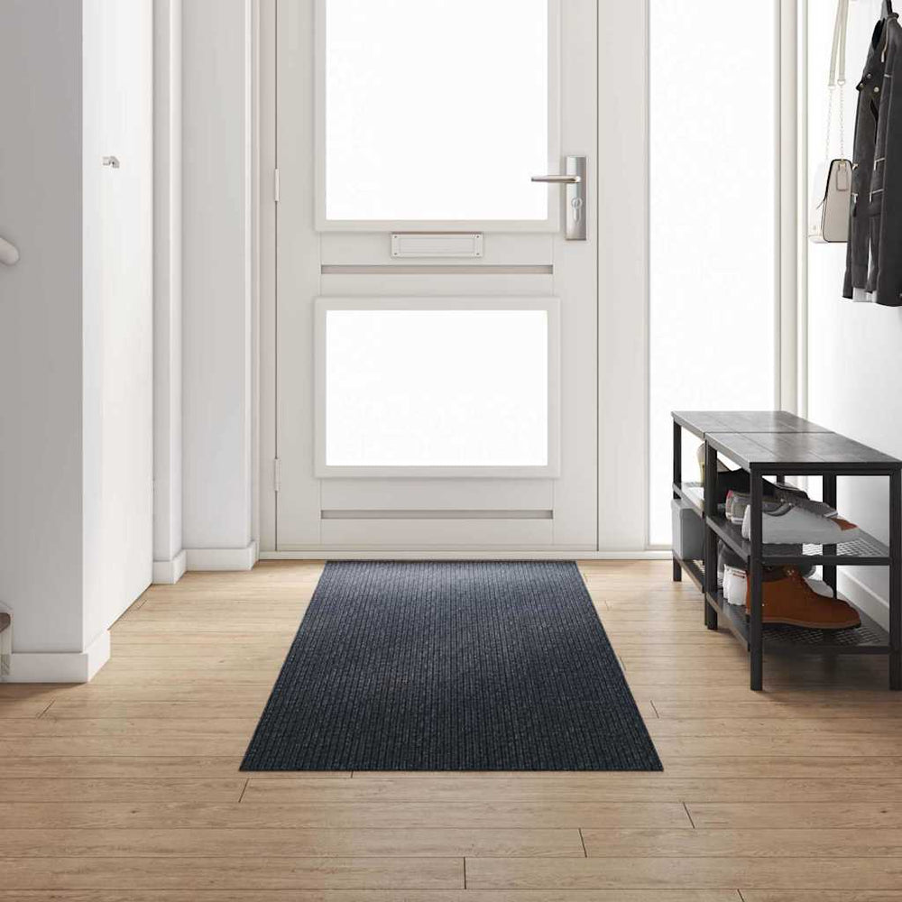 vidaXL Hallway Runner Anthracite 80 x 300 cm Fabric