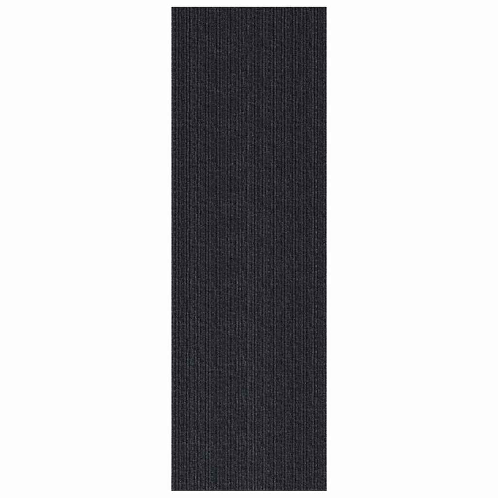 vidaXL Hallway Runner Anthracite 80 x 500 cm Fabric