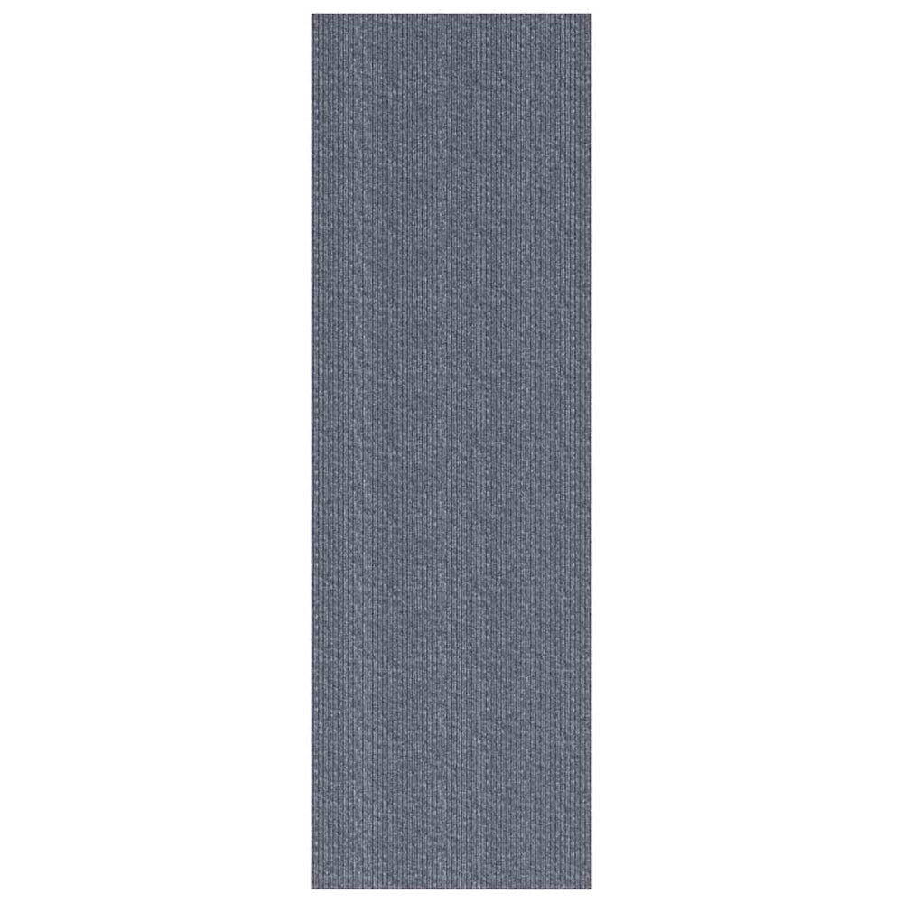 vidaXL Runner Rug Light Gray 80 x 400 cm Fabric