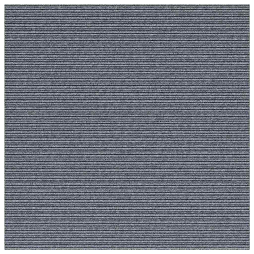 vidaXL Hallway Runner Light Grey 100 x 100 cm Fabric