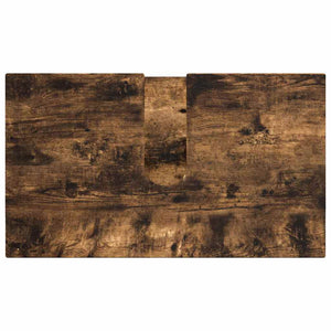 vidaXL Wall-Mounted Bathroom Furniture Set 5 pcs Smoked Oak