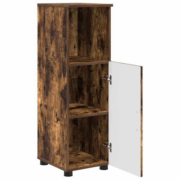 vidaXL Bathroom Furniture Set with Drawers 3 pcs Smoked Oak