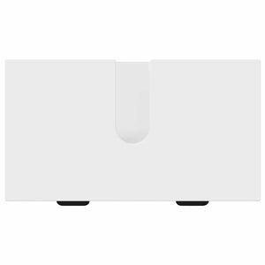 vidaXL Bathroom Cabinet Set with Drawers White Engineered Wood, Metal