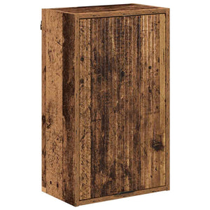 vidaXL Bathroom Furniture Set Wall-mounted Reclaimed Wood, Engineered Wood, Metal