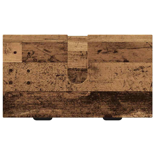 vidaXL Bathroom Furniture Set Wall-mounted Reclaimed Wood, Engineered Wood, Metal