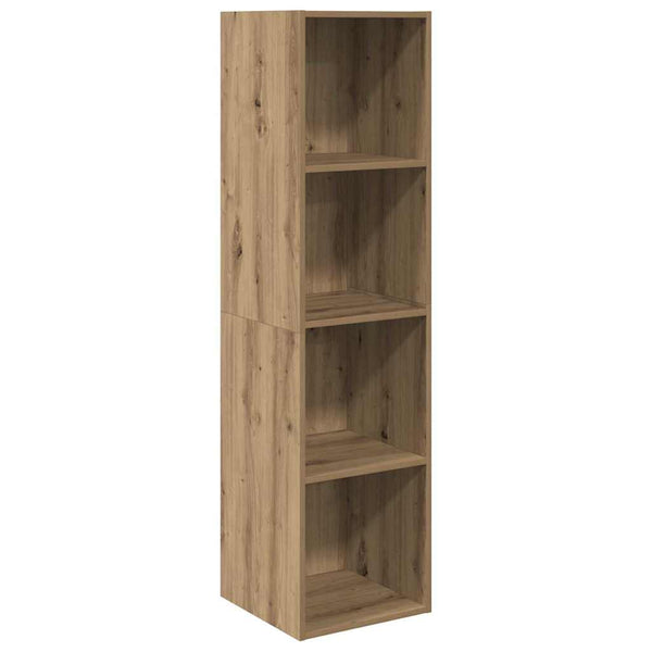 vidaXL Wall-Mounted TV Cabinet Set 4 pcs Artisan Oak Engineered Wood