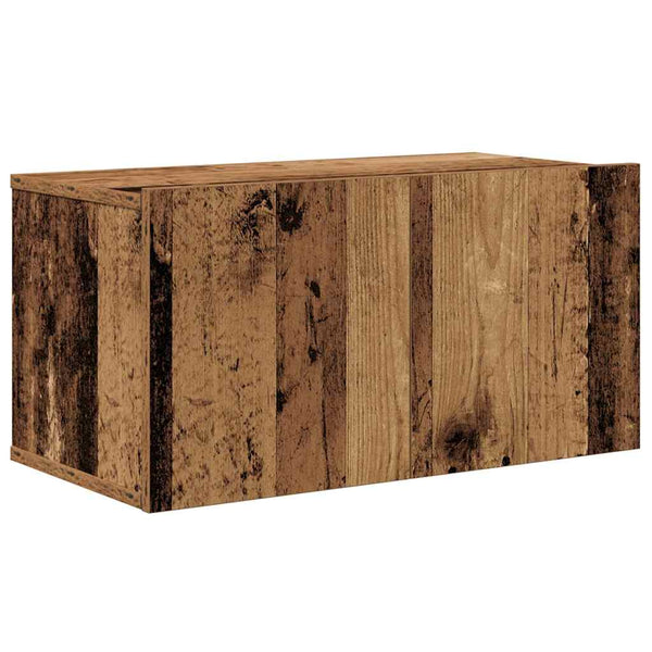 vidaXL TV Cabinet Set Wall-Mounted 4 pcs Reclaimed Wood Engineered Wood