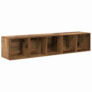 vidaXL TV Cabinet Set Wall-Mounted 2 pcs Reclaimed Wood Engineered Wood
