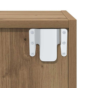 vidaXL TV Cabinet Set Wall-Mounted 2 pcs Artisan Oak Engineered Wood