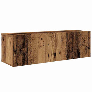 vidaXL TV Cabinet Set Wall-Mounted 5 pcs Reclaimed Wood Engineered Wood