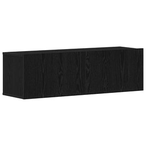 vidaXL TV Cabinet Set 5 pcs Black Oak Look Engineered Wood