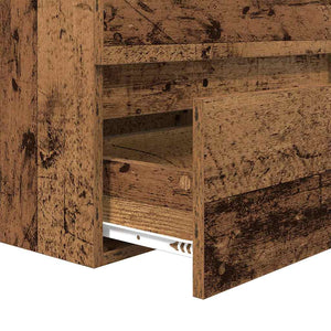 vidaXL Bathroom Furniture Set with Drawers 3 pcs Reclaimed Wood Engineered Wood