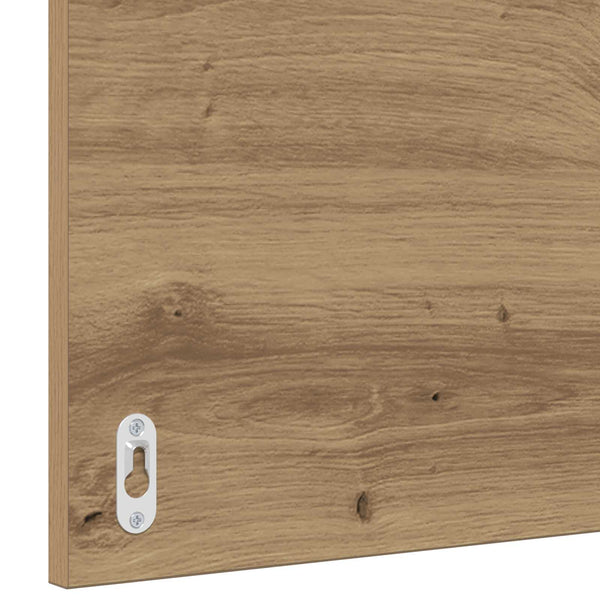 vidaXL Bathroom Furniture Set 3 pcs Engineered Wood Artisan Oak