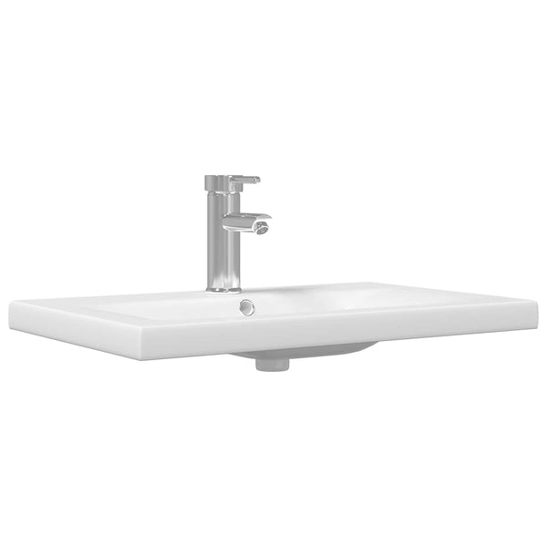 vidaXL Bathroom Furniture Set 3 pcs Engineered Wood Artisan Oak