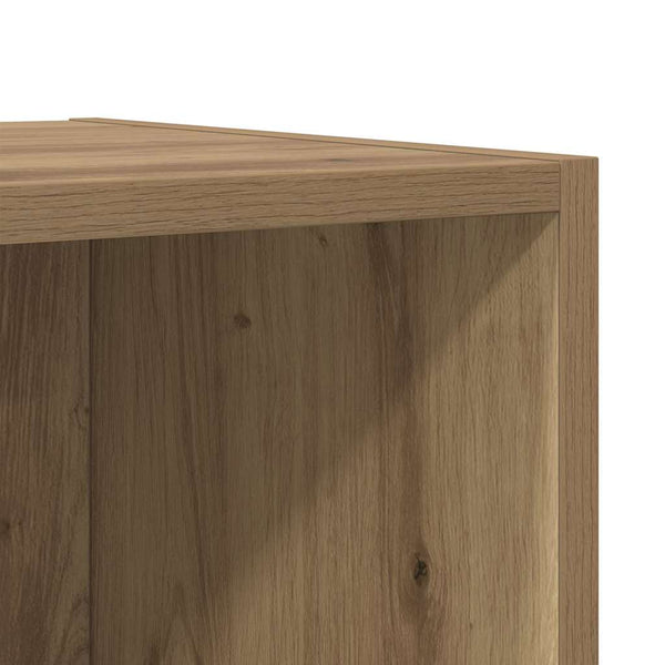 vidaXL TV Cabinet Set 2 pcs Artisan Oak 37 x 37 x 142.5 cm