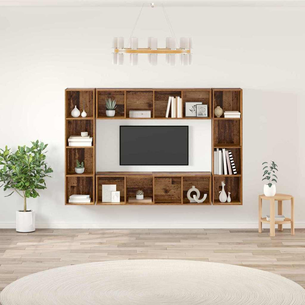 Braun TV-Schrank Set, 4-teilig