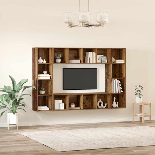 Braun TV-Schrank Set, 4-teilig
