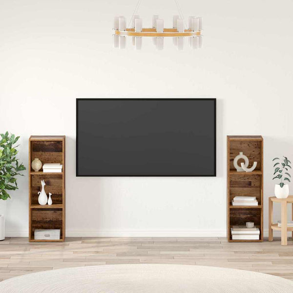 TV-Schrank Set 2 Altholz