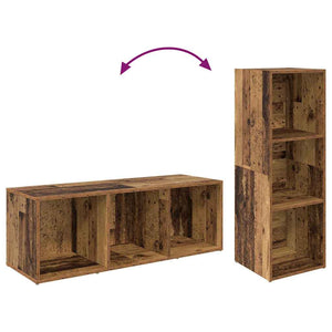 TV-Schrank Set 2 Altholz