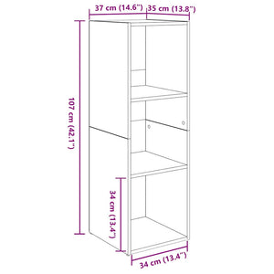 TV-Schrank Set 2 Altholz
