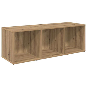 Wandmontiertes TV-Schrankset, Artisan-Eiche, 2-teilig