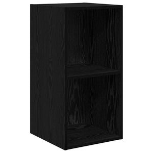 TV-Schrank Set 2er Schwarz Eiche