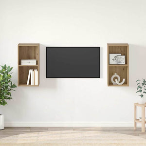 TV-Schrank Set Artisan-Eiche 2-teilig