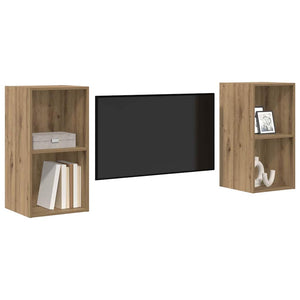 TV-Schrank Set Artisan-Eiche 2-teilig