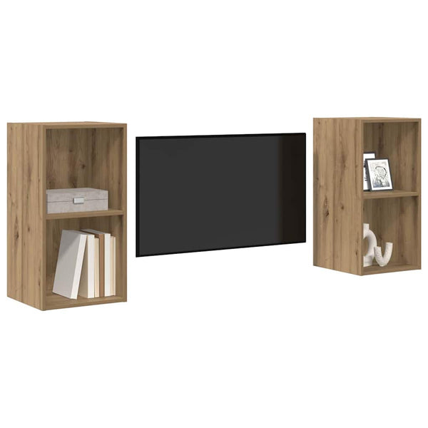 TV-Schrank Set Artisan-Eiche 2-teilig