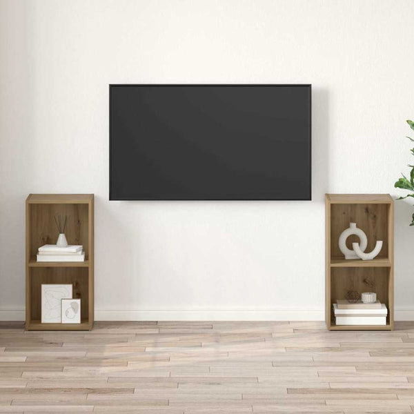 TV-Schrank Set Artisan-Eiche 2-teilig