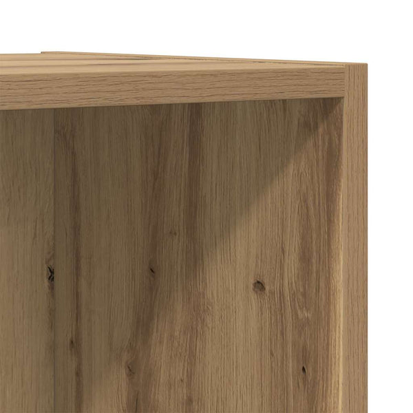 Wandmontiertes TV-Schrankset Artisan-Eiche