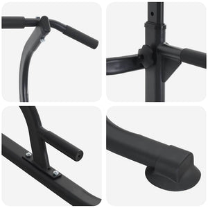 Power Tower Dip Station – Schwarz