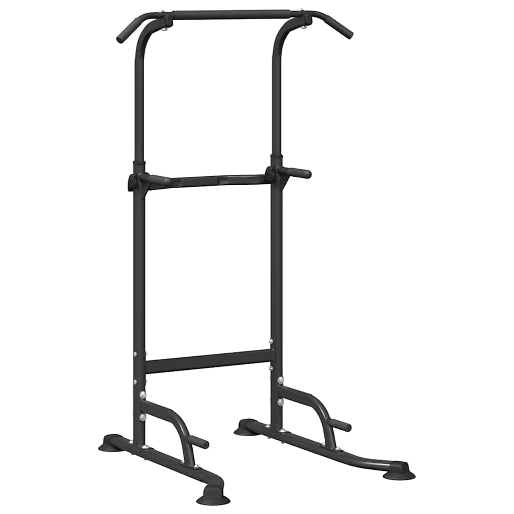 Power Tower Dip Station – Schwarz