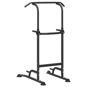 Power Tower Dip Station – Schwarz