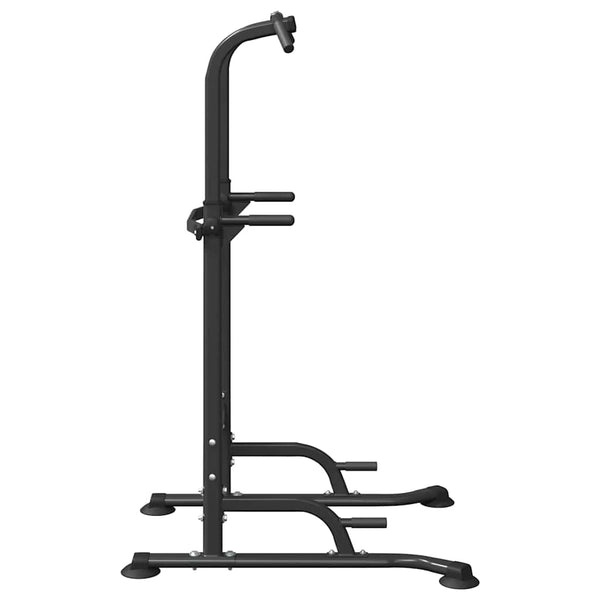 Power Tower Dip Station – Schwarz
