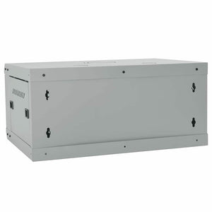 Netzwerkschrank Stahl Grau 60x45x28cm