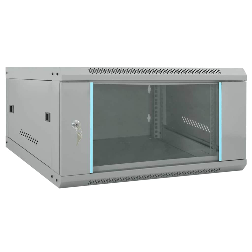 Netzwerkschrank Grau 60x60x35 cm