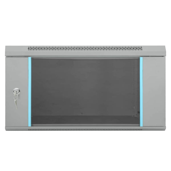 Netzwerkschrank Grau 60x60x35 cm
