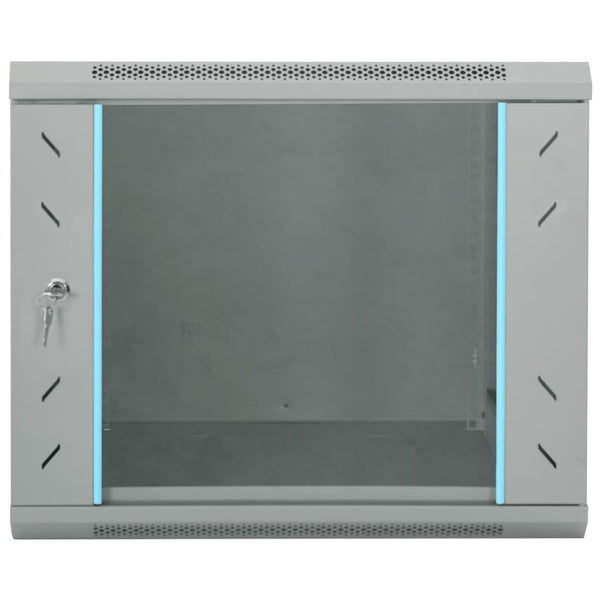 Netzwerkschrank Stahl Grau 60x60x50cm