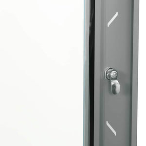 Netzwerkschrank Grau 60x60x65cm Stahl