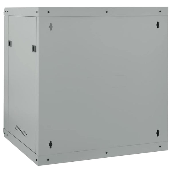 Netzwerkschrank Grau 60x60x65cm Stahl