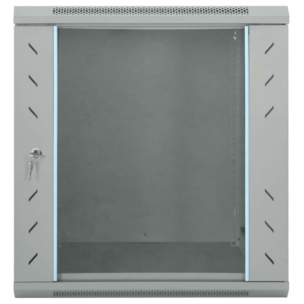 Netzwerkschrank Grau 60x60x65cm Stahl