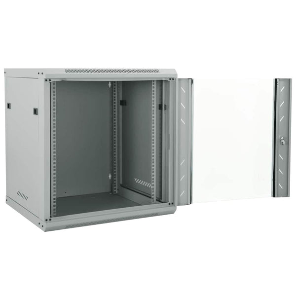 Netzwerkschrank Grau 60x45x65cm Stahl