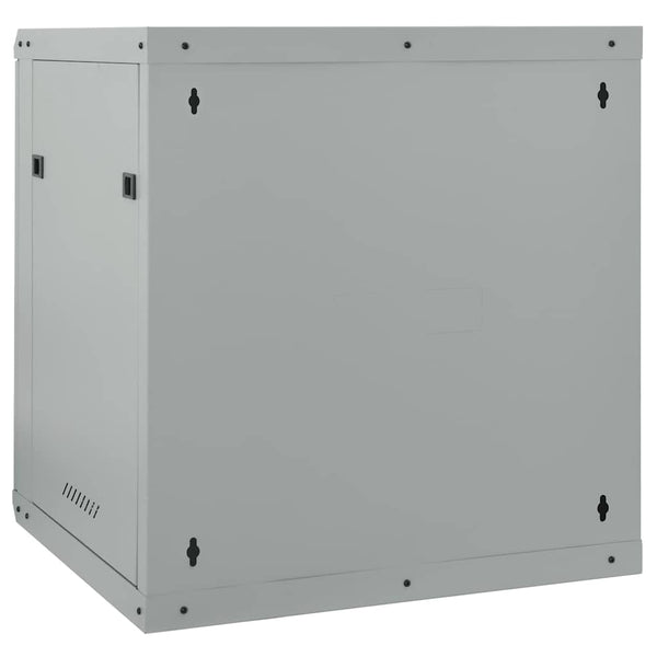 Netzwerkschrank Grau 60x45x65cm Stahl