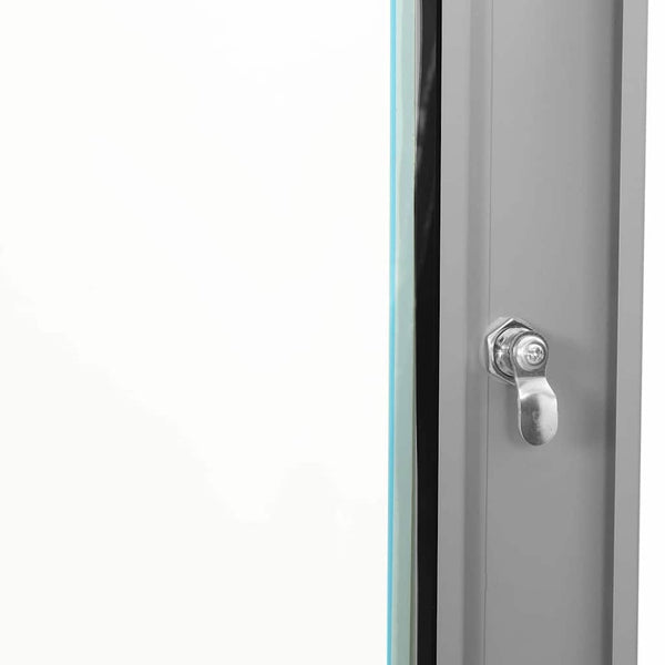 Netzwerkschrank mit Speicher Grau 53x45x21cm