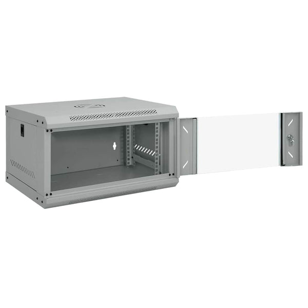 Netzwerkschrank Grau 53x45x30cm Stahl