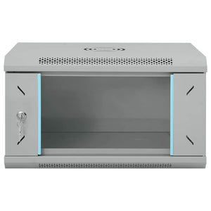 Netzwerkschrank Grau 53x45x30cm Stahl