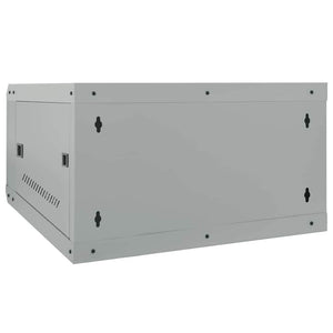 Netzwerkschrank Grau Stahl 53x60x30cm